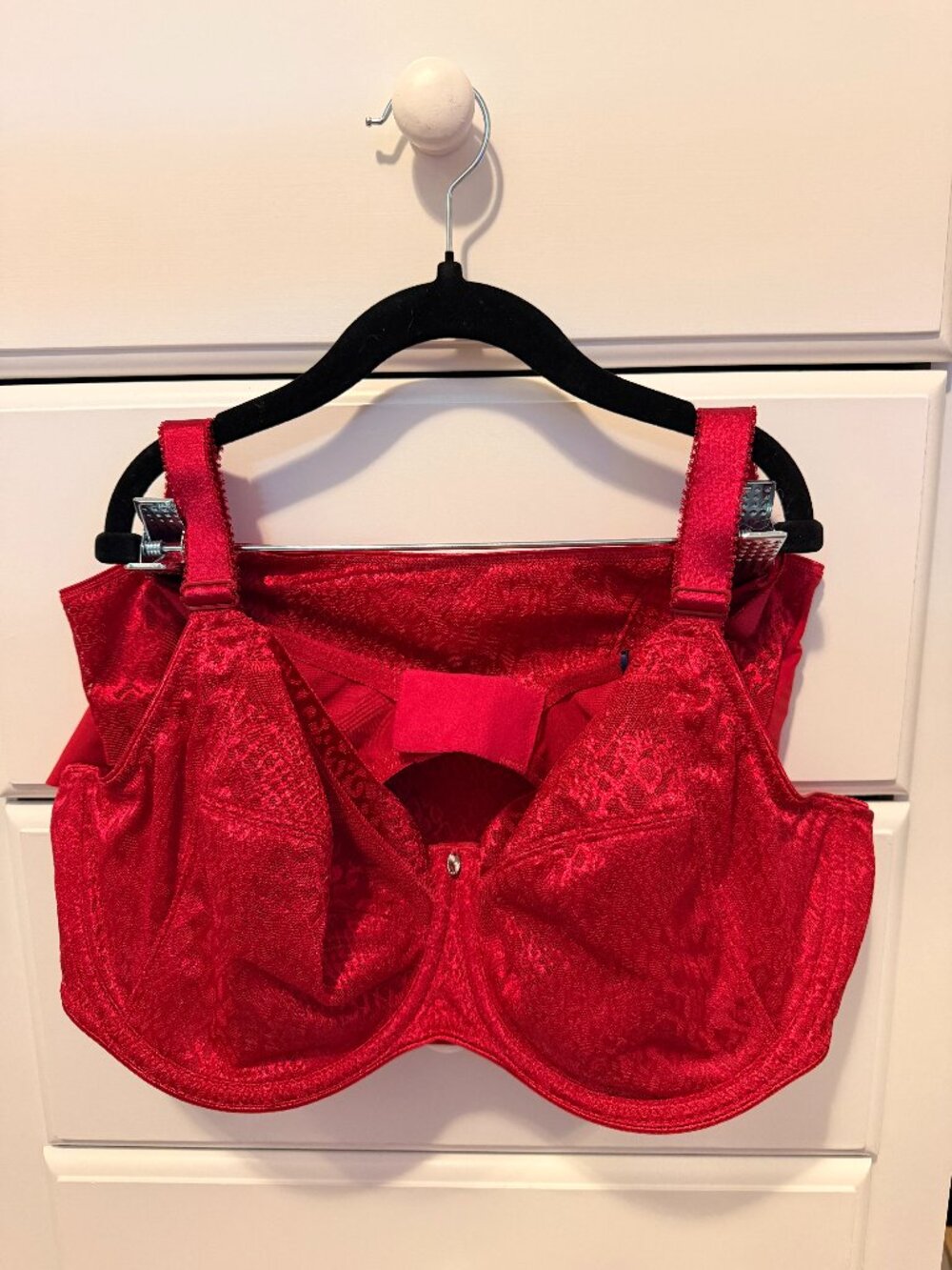 NWT Fantasie Underwire Bra In a Beautiful Ruby Red - 40DD